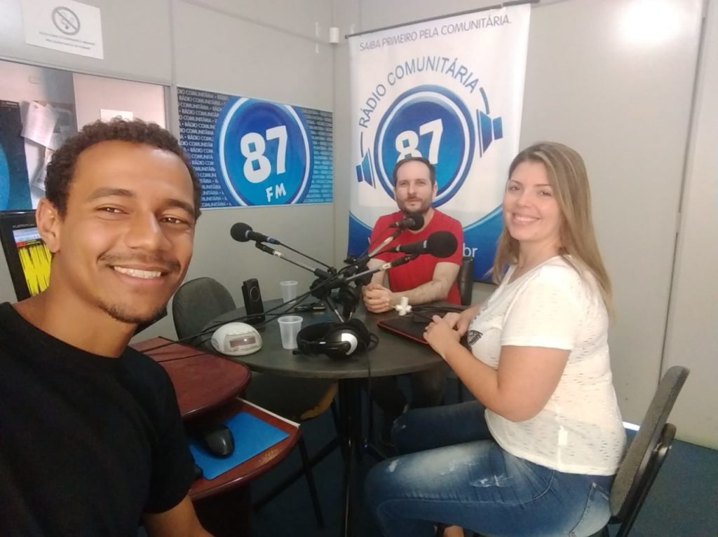 Leandro Vidal, Caetano Cury e Carol Negrão