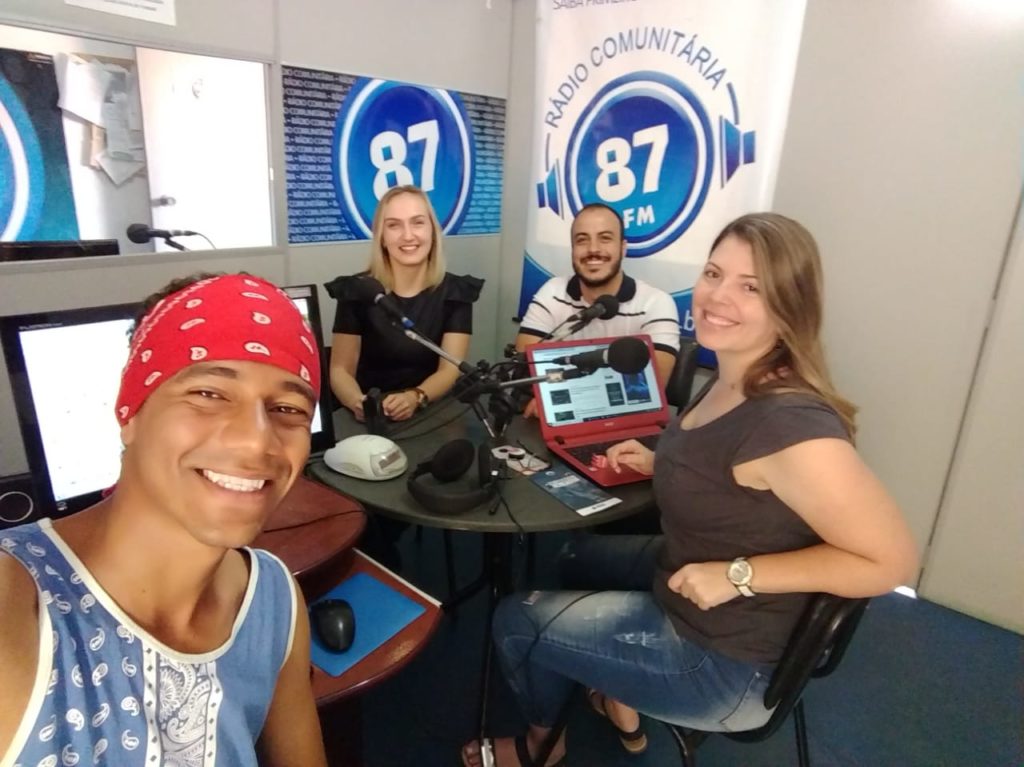 Leandro Vidal, Bruna Luiza dos Santos, Pedro Alves e Carol Negrão
